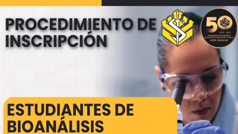 Notificación Importante para Estudiantes de Bioanálisis