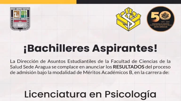 Selección de Estudiantes en Psicología