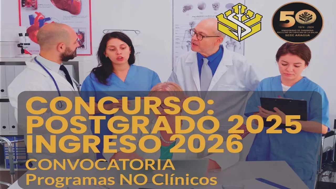 Convocatoria del Concurso de postgrado 2025 ingreso 2026