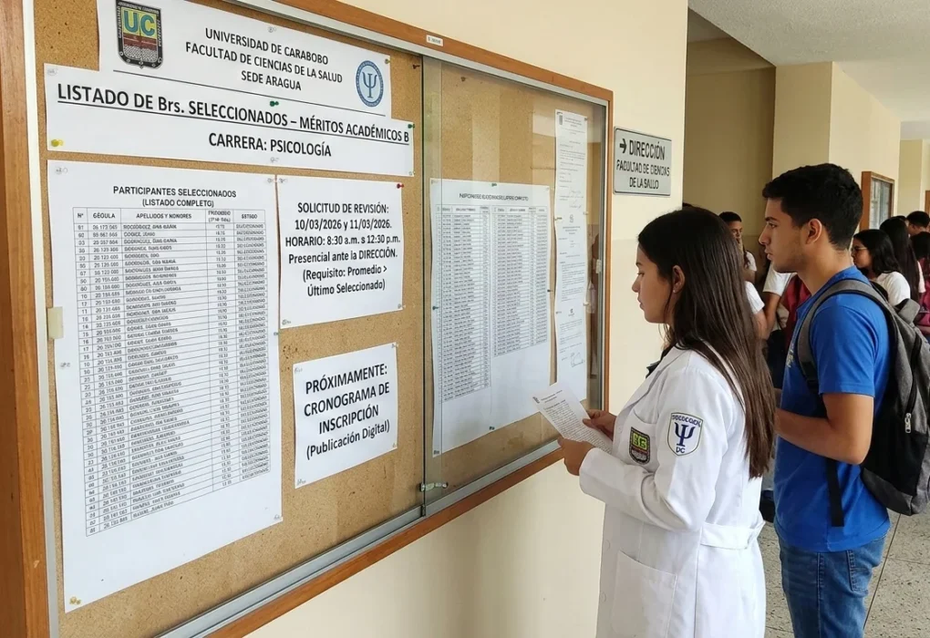 Resultados del Proceso de Admisión Carrera de Psicología