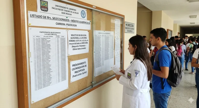 Resultados del Proceso de Admisión Carrera de Psicología